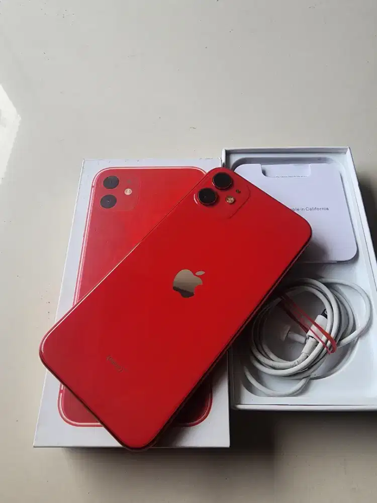 Iphone 11 256gb ex inter warna red