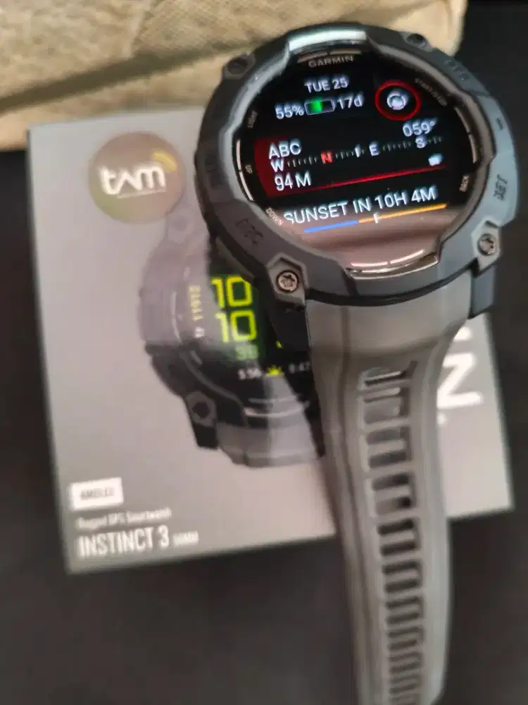 Garmin instinct 3 AMOLED 50mm no coros suunto