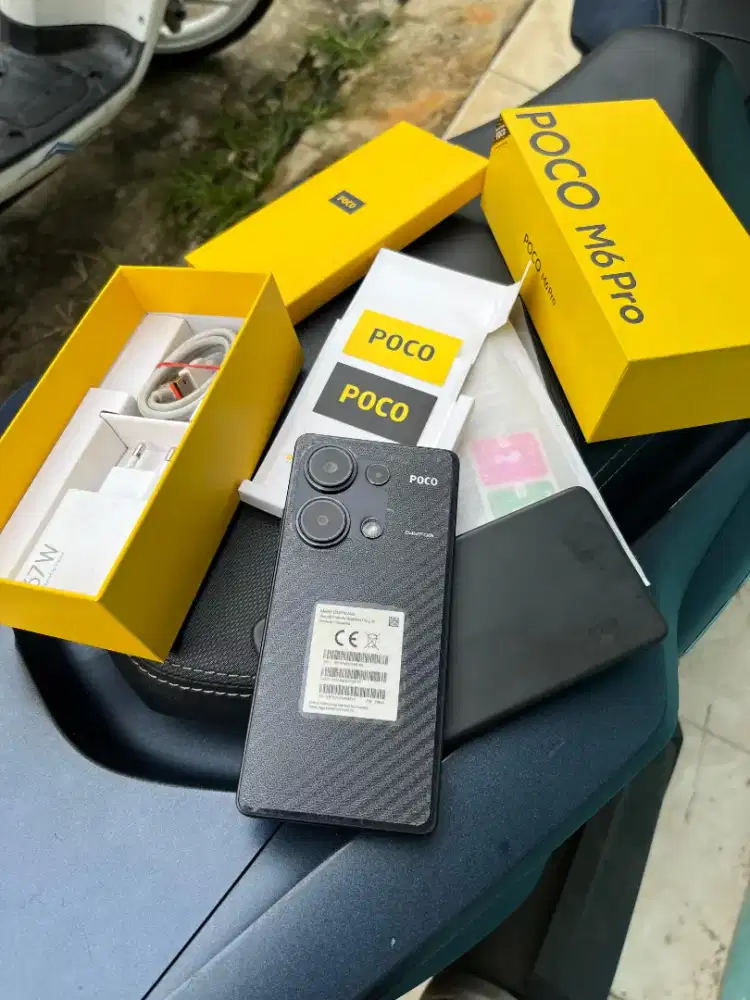 POCO M6 PRO 8+4/256gb GARANSI RESMI