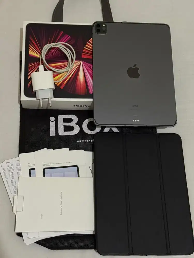 iPad Pro iBox 256 CELLULAR Wifi Fullset ori