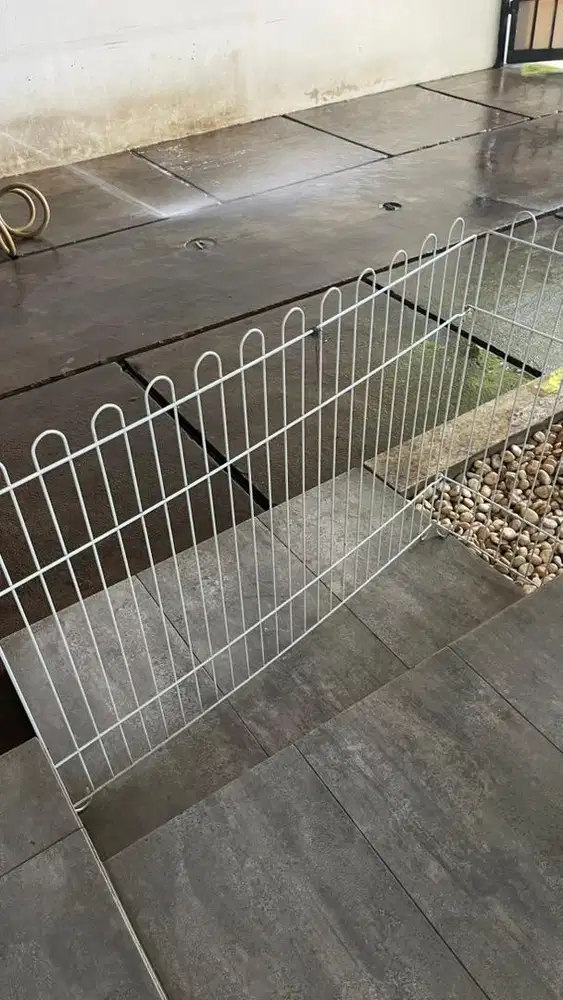 Pagar besi anjing ukuran p:90 x t:70cm