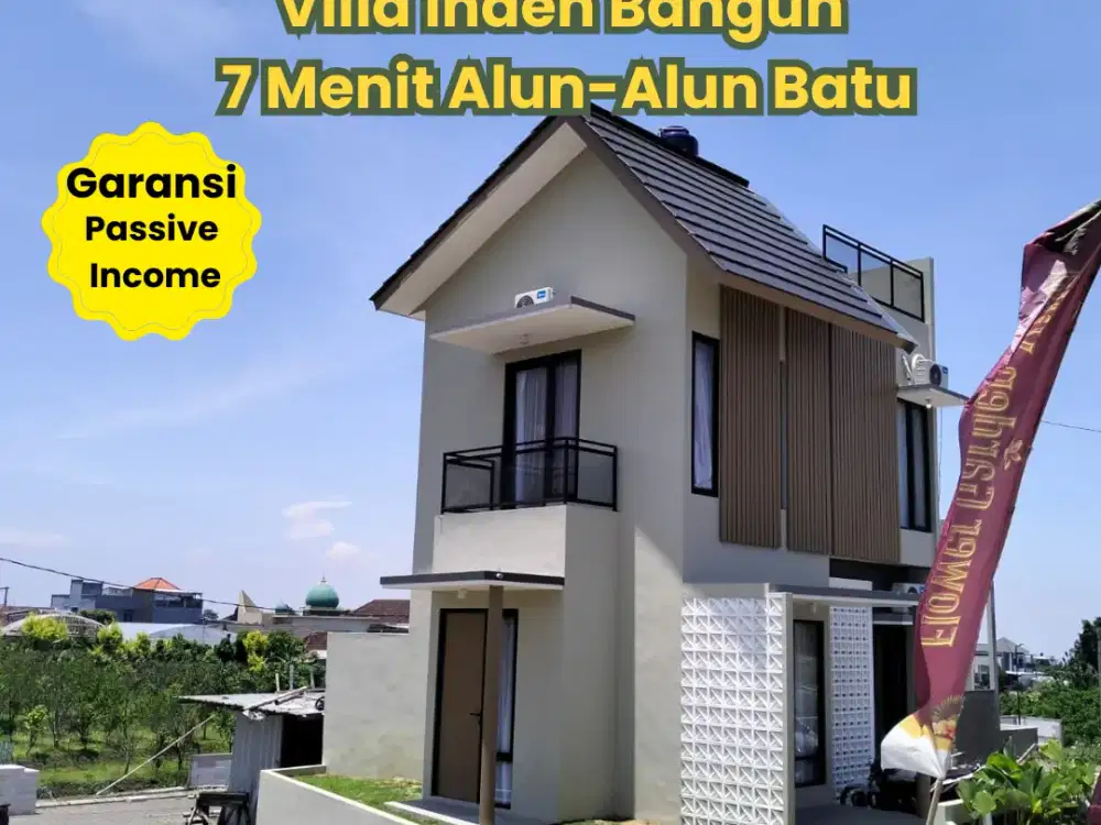 Villa Inden Bangun dengan View Pegunungan
