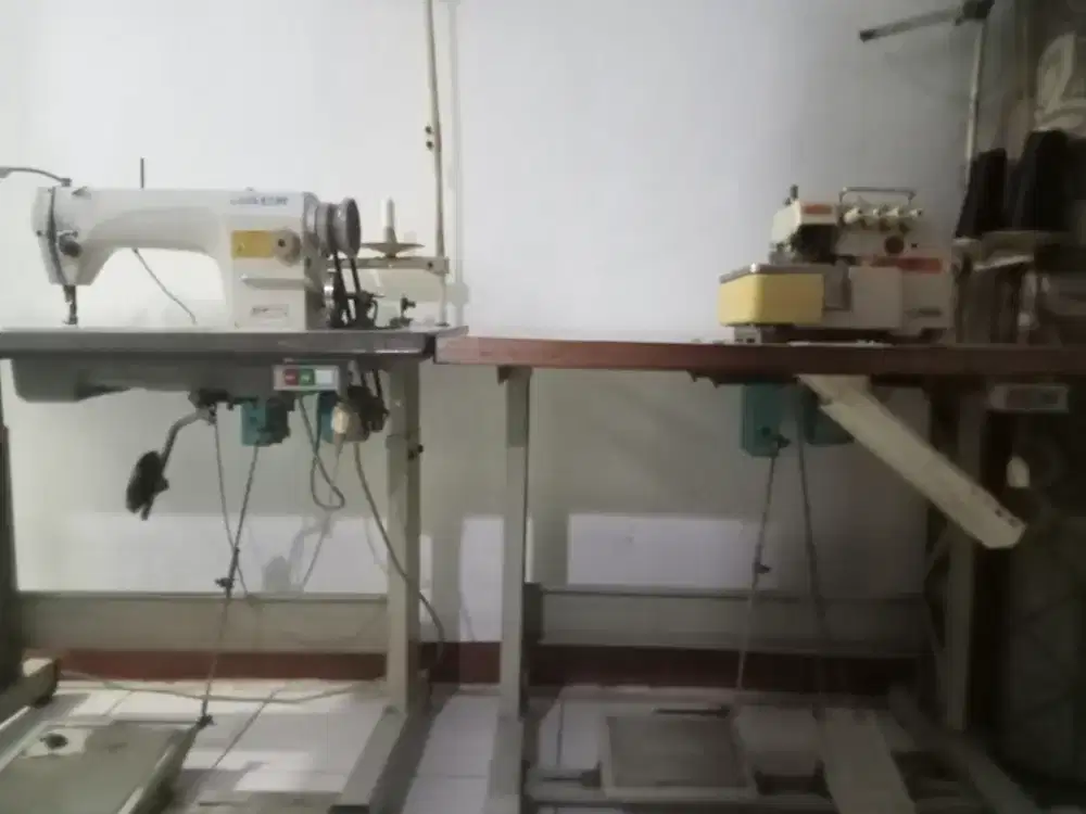 Mesin jahit Jack & mesin obras siruba