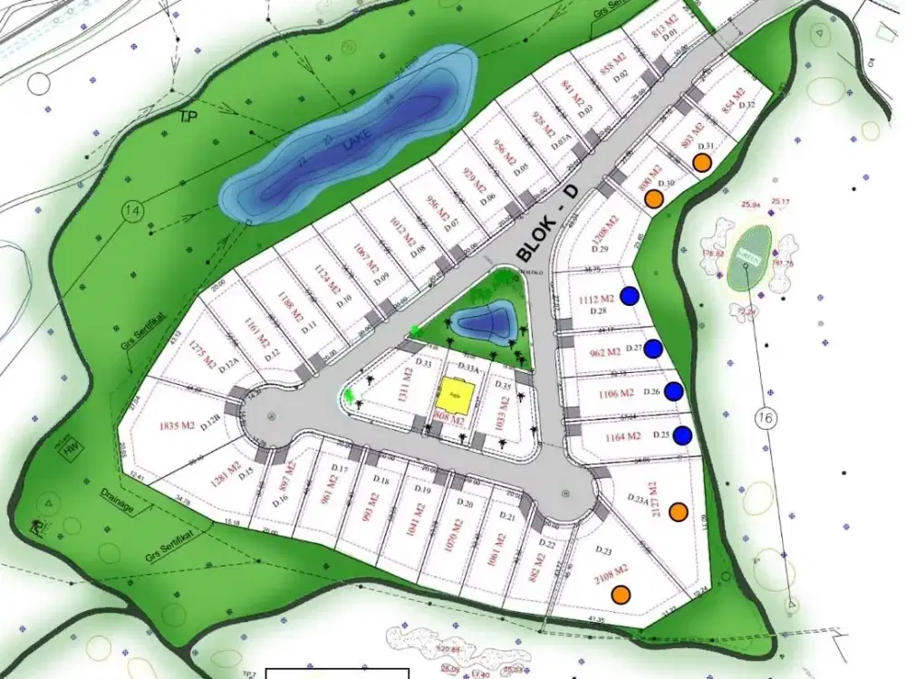 tanah Bukit darmo golf view golf cluster peninsula