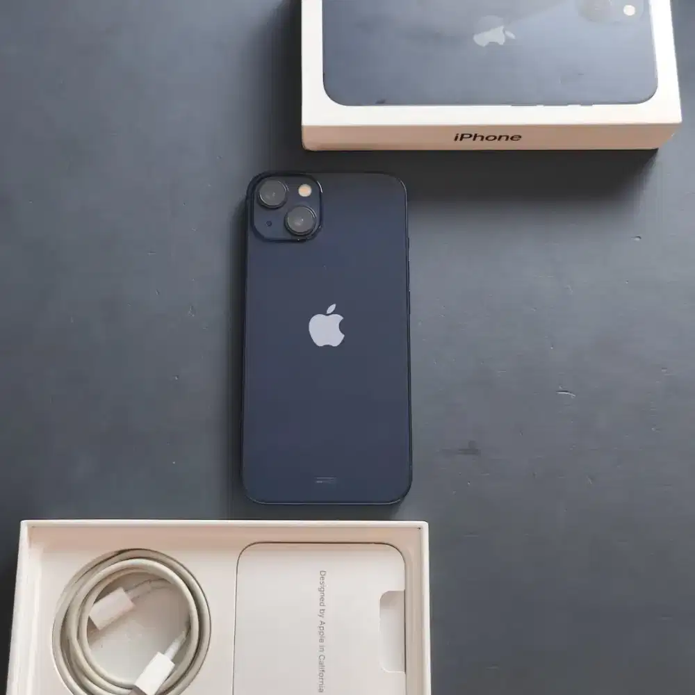 IPHONE 13 128GB MIDNIGHT EX GARANSI RESMI