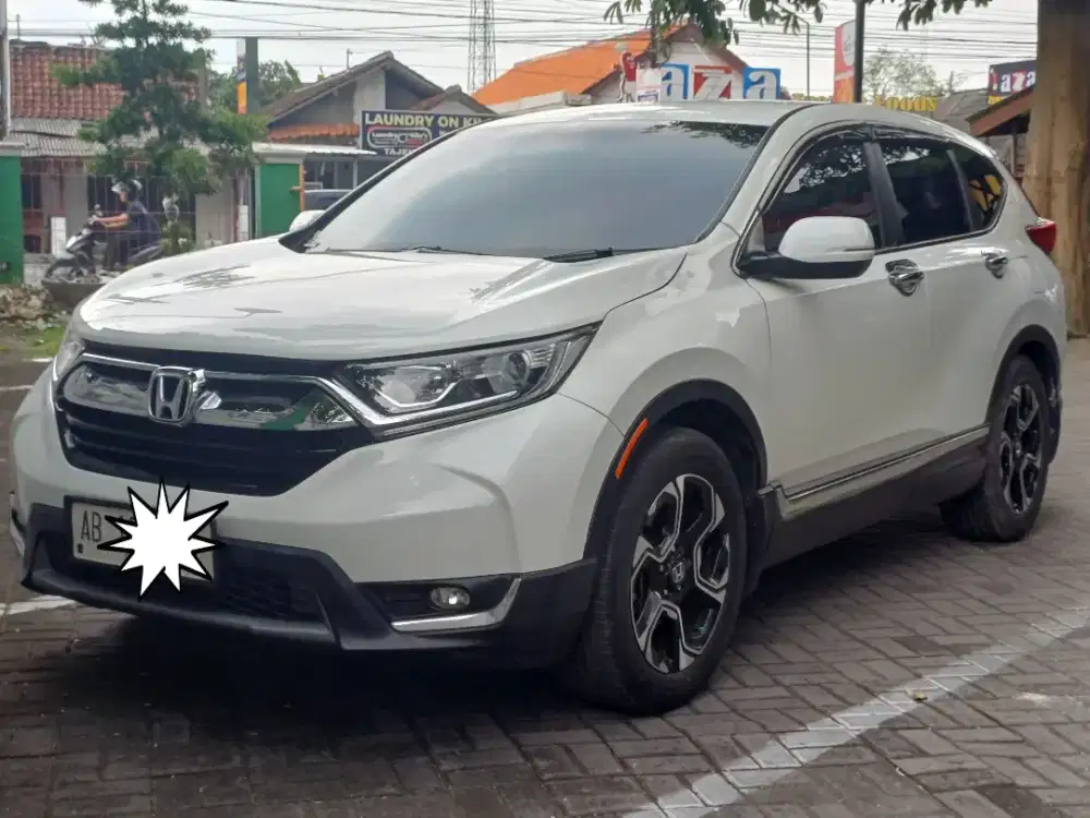 Honda CRV Gen 5 2.0 2018 putih asli AB Kodya milik sendiri