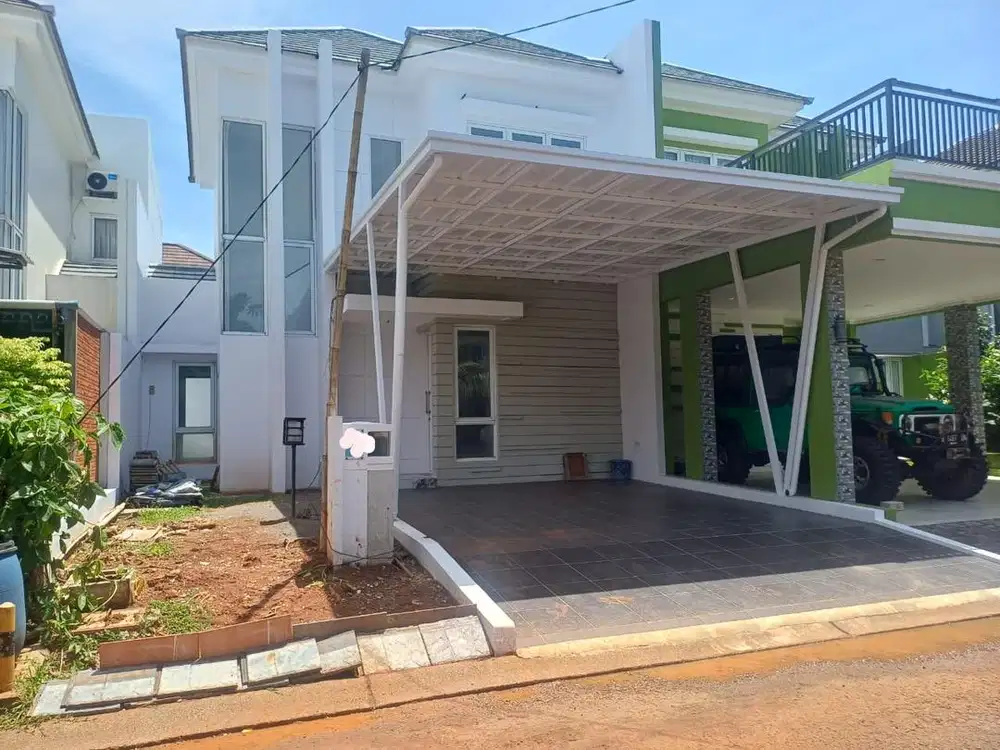 Di jual rumah 2 lantai sudah renovasi siap huni di kota wisata