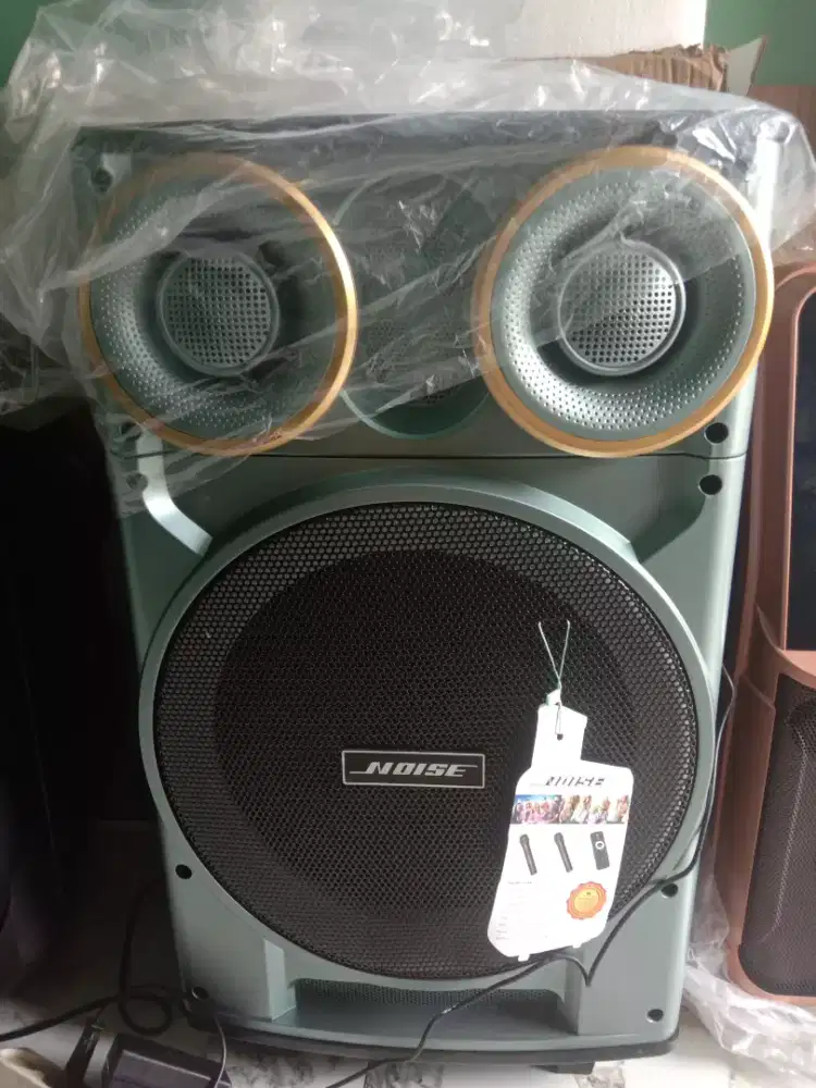 Speaker portabel noise 12inci baru murah meriah