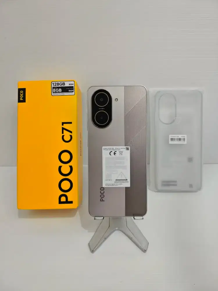 Xiaomi Poco C71 4/128 Gb Ex Review 4 Hari Resmi bisa TT/BT yah