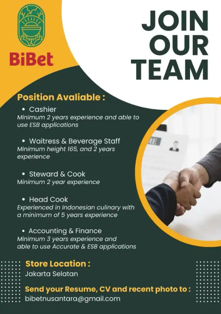 Lowongan Kerja Restoran Nusantara