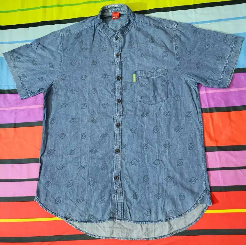 Kemeja denim branded Kizaru size L
