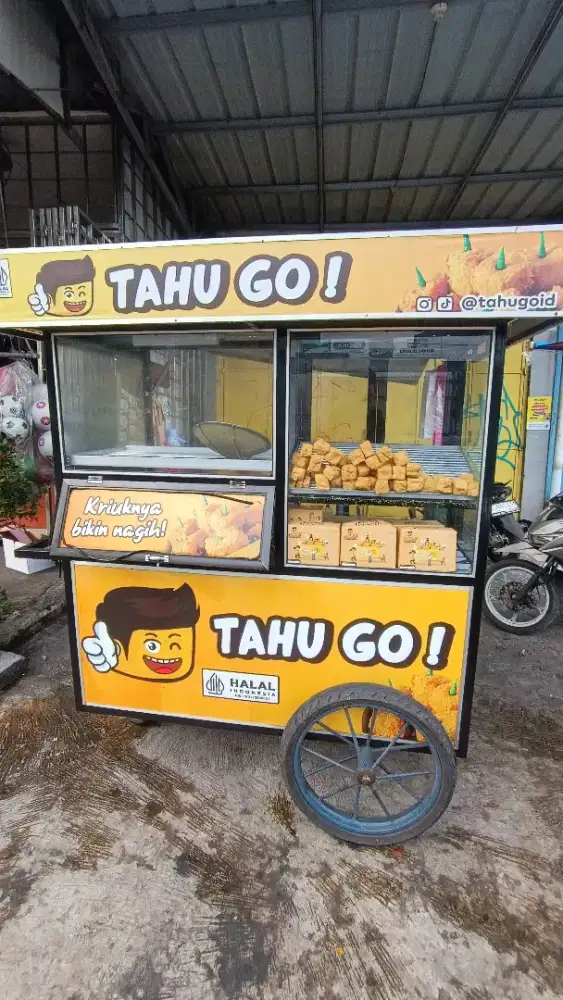 Gerobak Paket Franchise Tahu Go