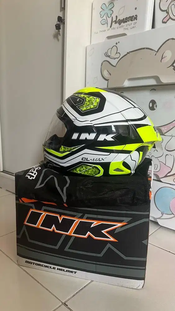 helm ink full face origina masih bagus