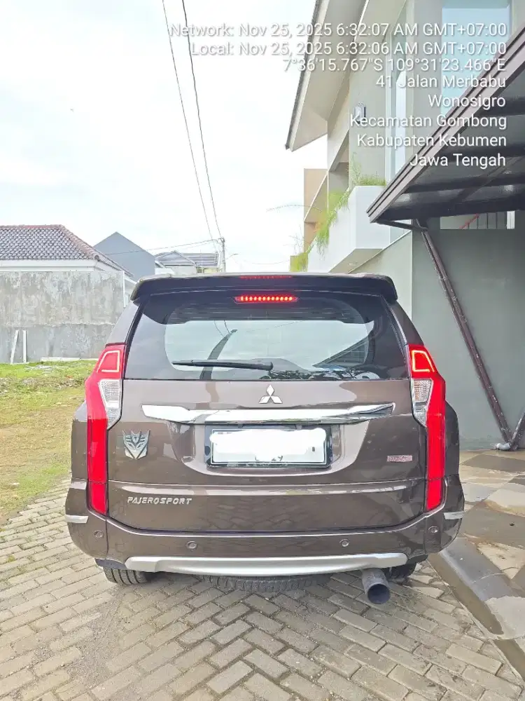 Mitsubishi Pajero Sport Dakar 4x2 Diesel Matic A/T Brown 2016