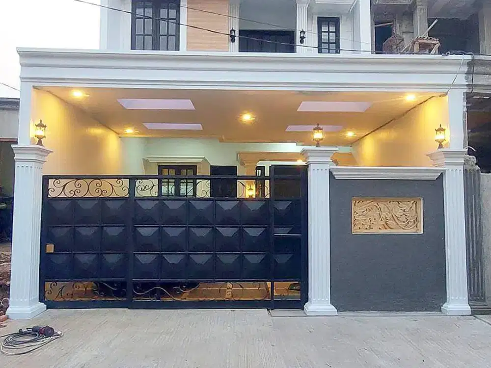 Rumah 2Lt. Cantik Asri 3KT 3KM Type 150/104 Strategis Full Akses Kalisari Pasar Rebo Jakarta Timur