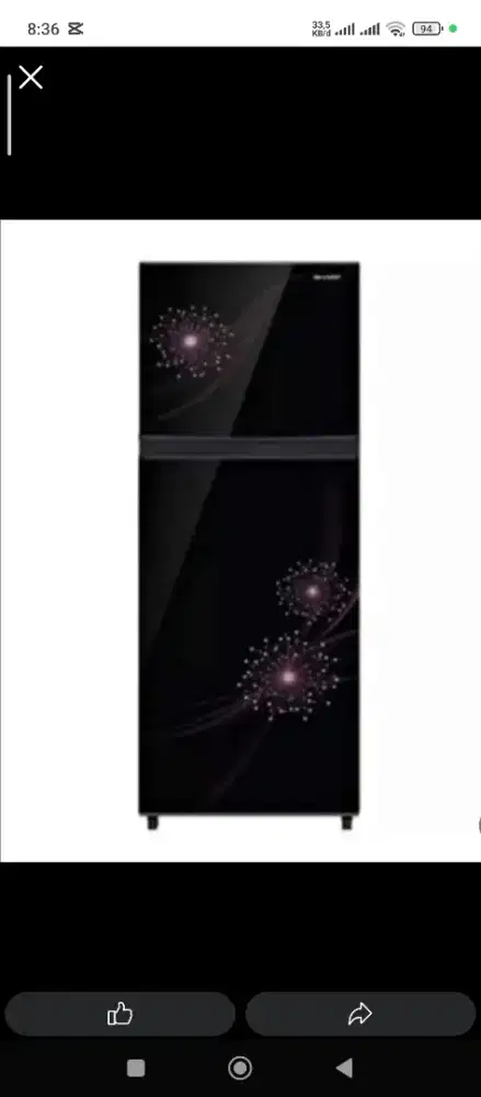 Kulkas sharp bisa cicilan tanpa dp