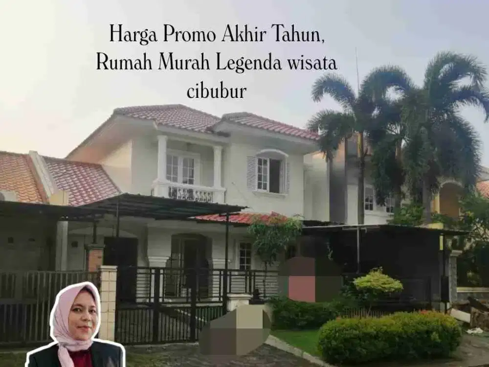 Legenda Wisata Cibubur  BOULEVARD UTAMA*
Rumah 2 lantai di Legenda Wisata Cibubur.