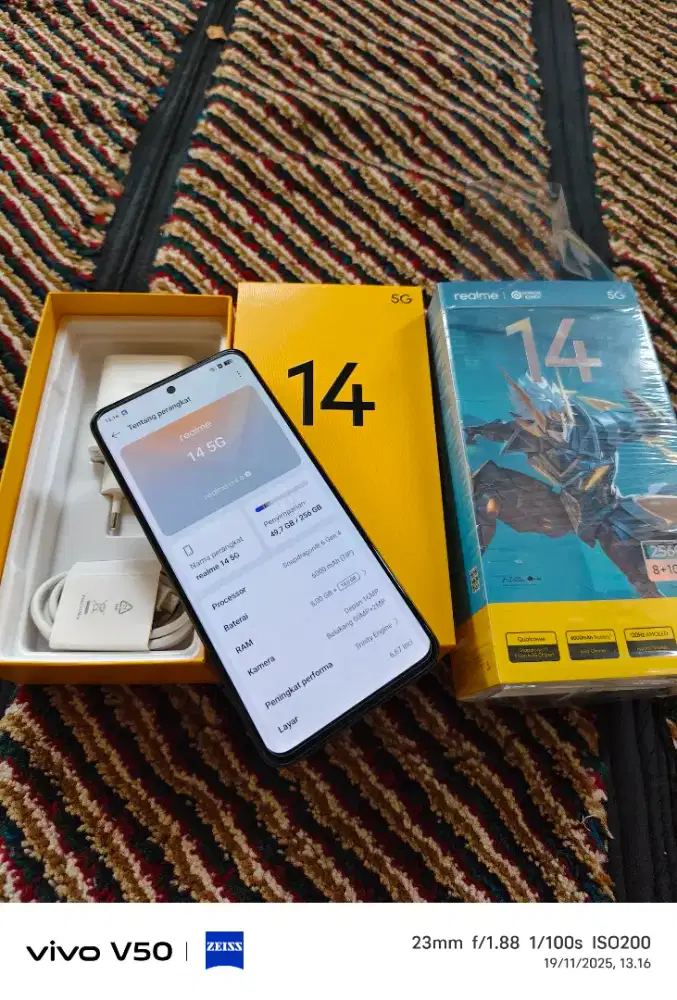 Realme 14 5G ram 8/256 fullset