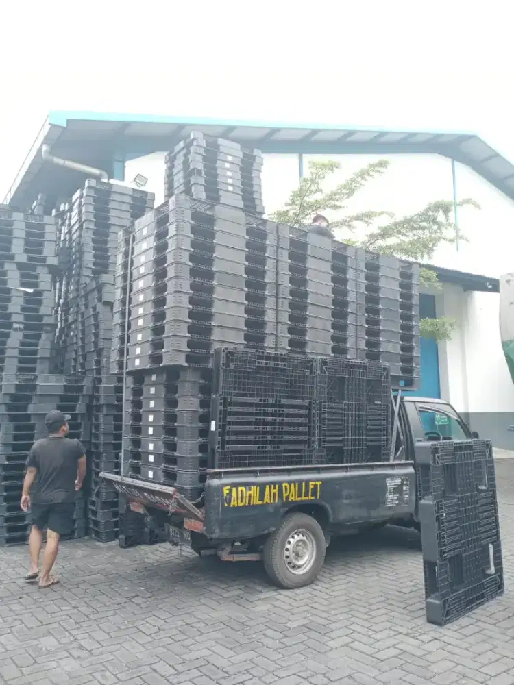 Jual pallet plastik baru dan bekas dengan kualitas yang tinggi