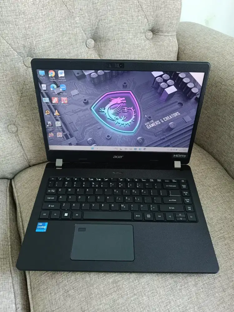 Laptop Acer Core i7 Gen 11 RAM 8GB SSD 512 Slim Mulus Segel