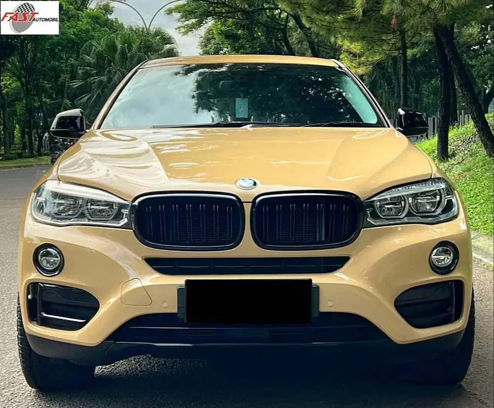BMW X6 2015 X DRIVE 3.0 TURBO SUNROOF LOW KM.19RB PAJAK PANJANG #F5ST