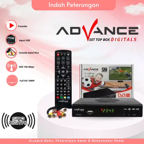 SET TOP BOX ADVANCE DVB-T2