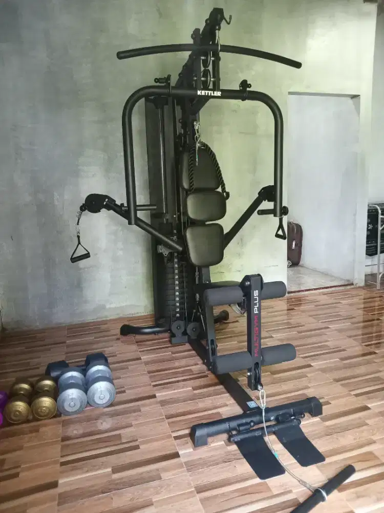 Dijual Kettler Multigym Plus bekas pemakaian rumahan