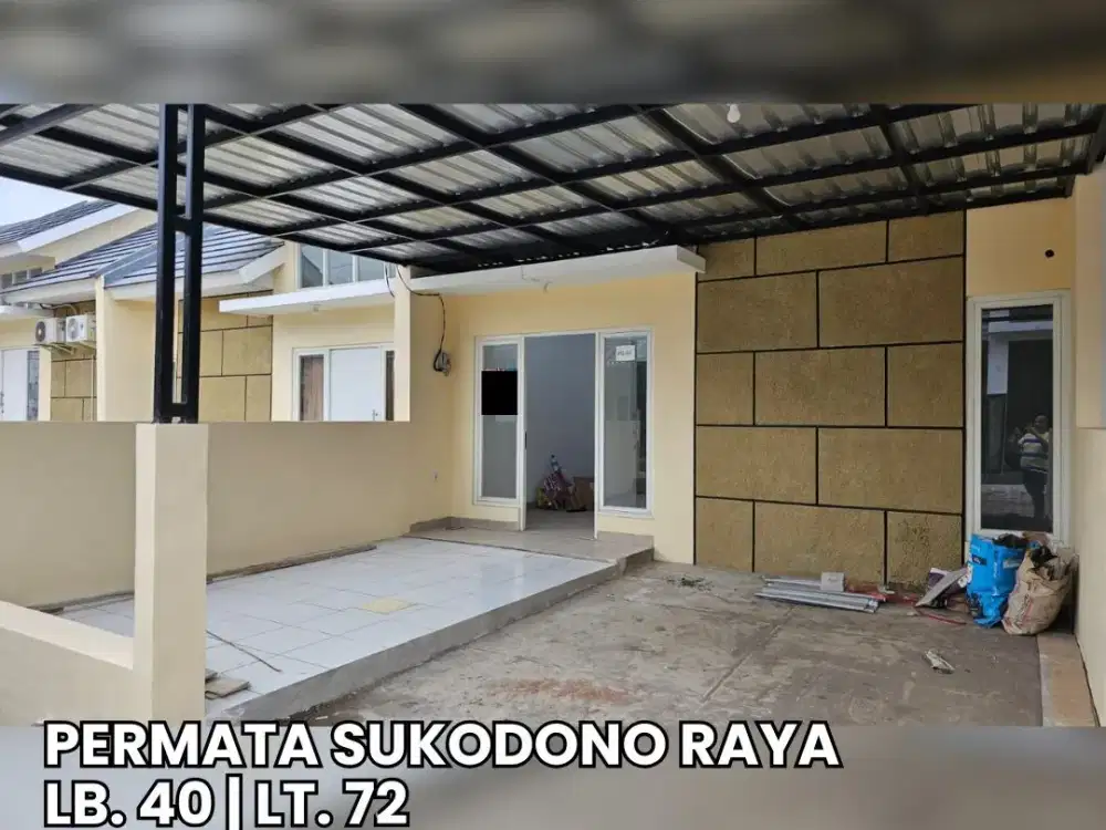 Rumah Sidoarjo Permata Sukodono Raya Siap Huni SHM