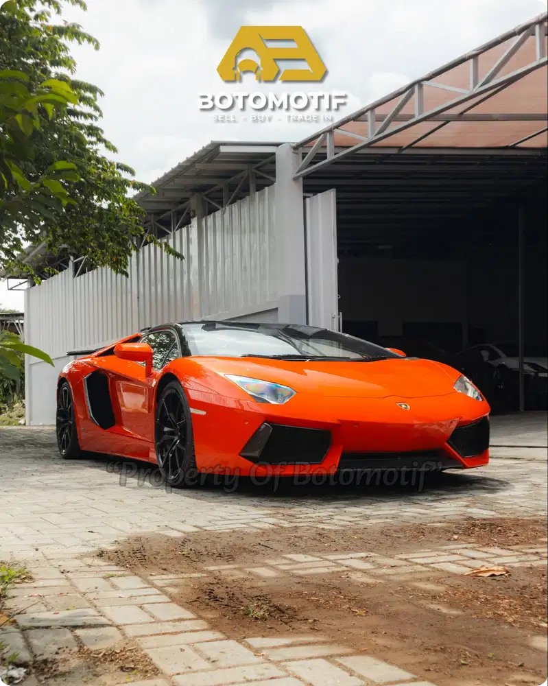 Lamborghini Aventador LP700-4 Roadster 2013 Arancio Argos