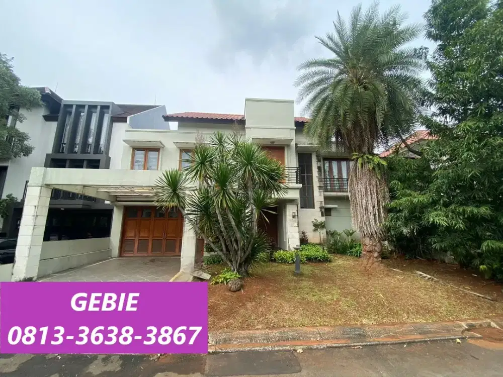 Rumah 2 Lantai Desain Mewah & Berkualitas di Puri Bintaro HH-15867