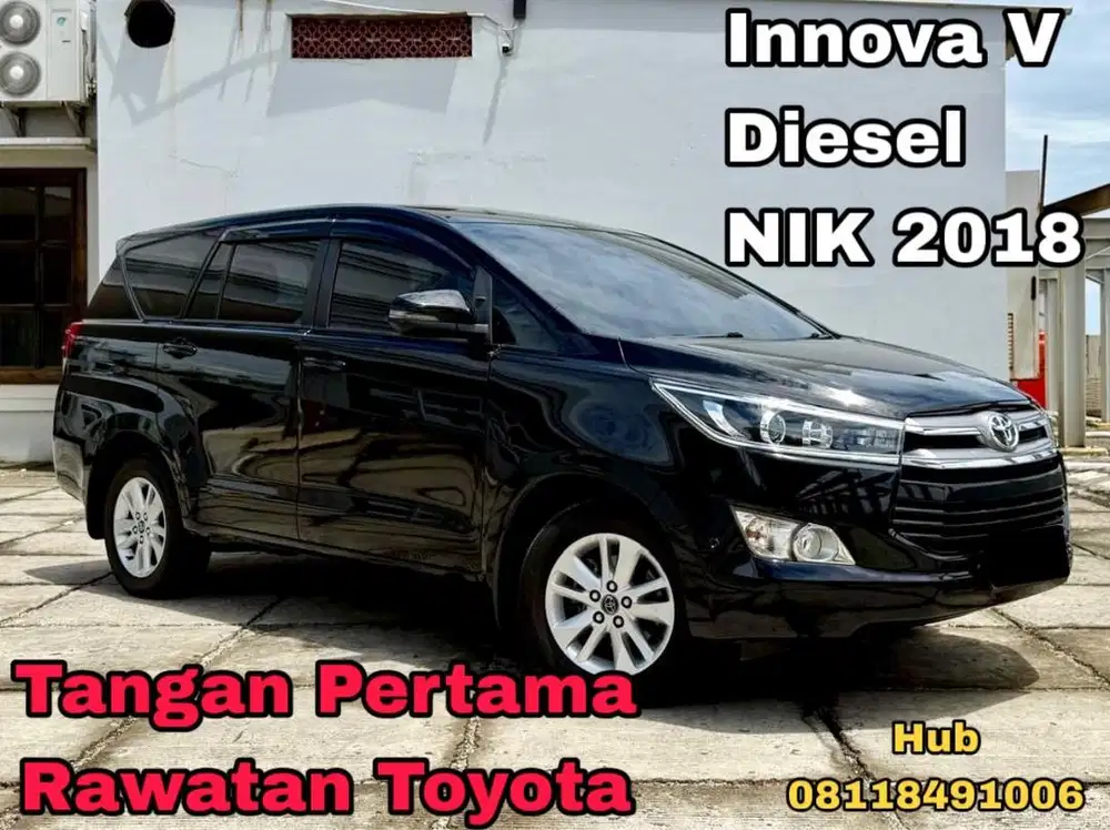 Toyota Kijang Innova 2.4 V diesel solar matic 2018