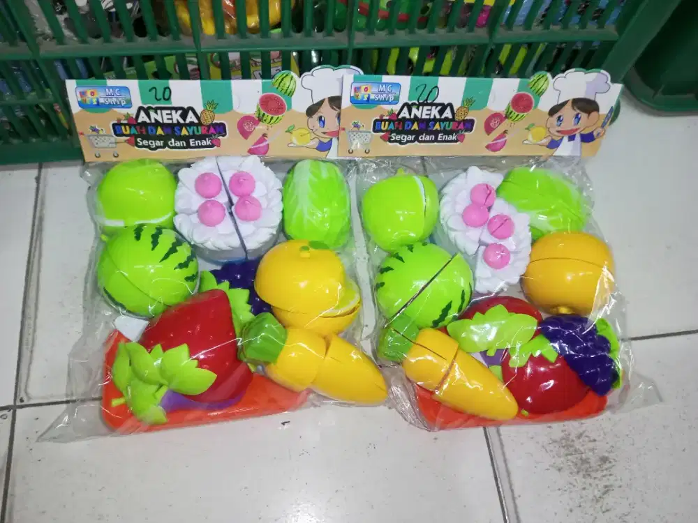 Mainan Anak kue Buah Potong