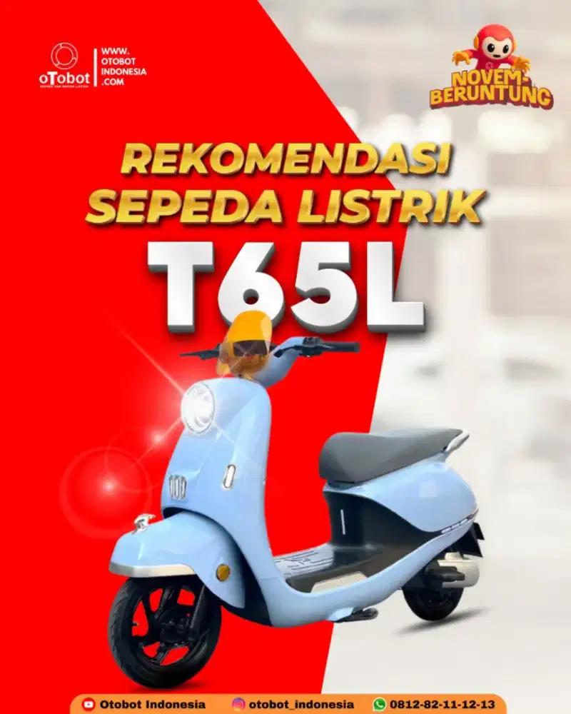 SEPEDA LISTRIK T65L UWINFLY