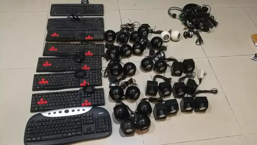 Perlengkapan multimedia komputer game