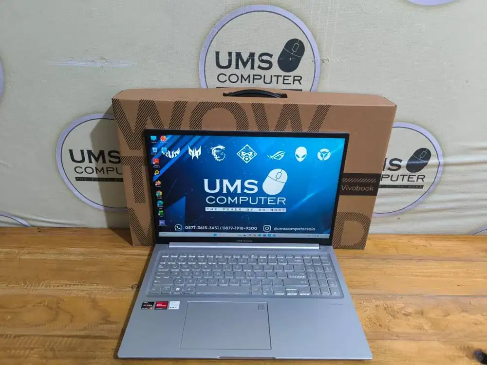 ASUS M1603QA Silver AMD Ryzen 5-5600H RAM 16GB SSD 512GB AMD Radeon