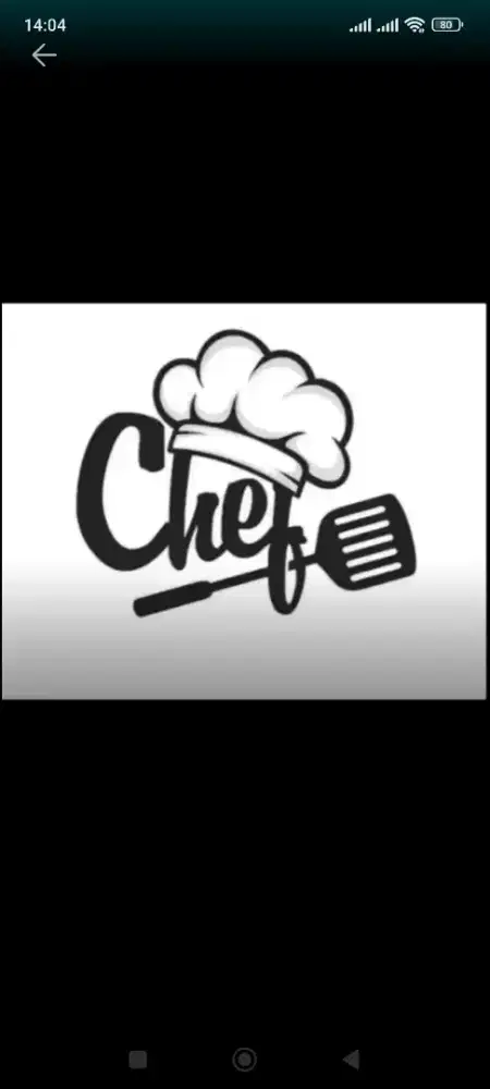 Chef / koki / tukang masak