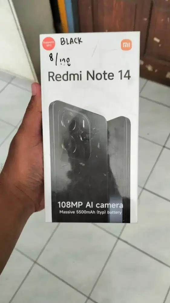 Xiaomi redmi note 14 (8/128) new spesial promo