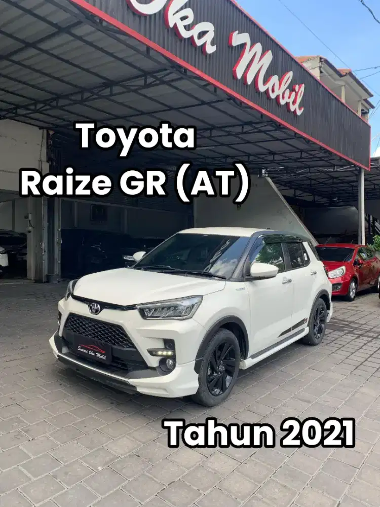 RAIZE GR SPORT AUTOMATIC 2021 PLAT DK LOW KM
