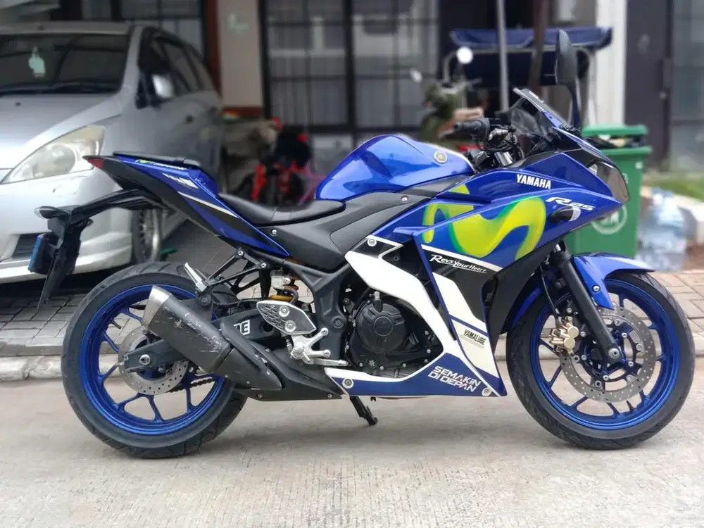 58@: PAJAK ON B DEPOK R25GP MOVISTAR BIRU