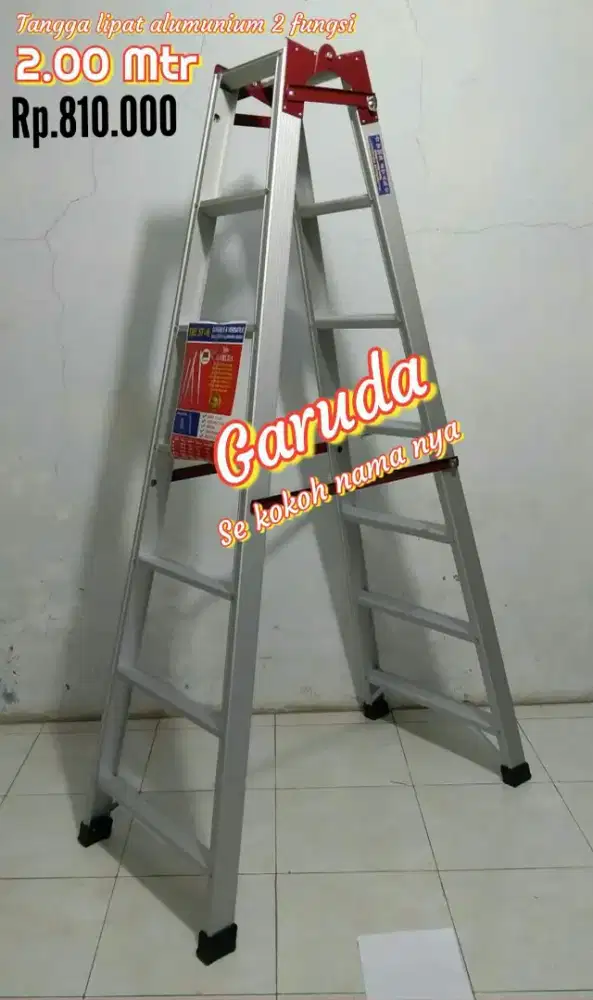 Tangga lipat almunium 2 mtr.