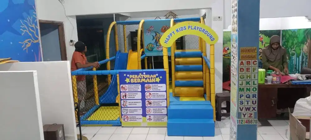 TAMAN BERMAIN ANAK perosotan Paket playground indoor