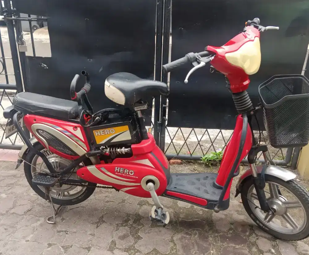 Sepeda Listrik Siap Gaspolll (Aki BARU)