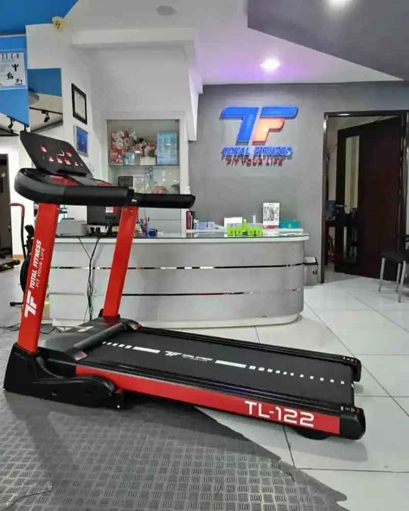 BIG MEWAH TREADMILL TL 122 KOKOH AUTOINCLINE ALAT FITNESS