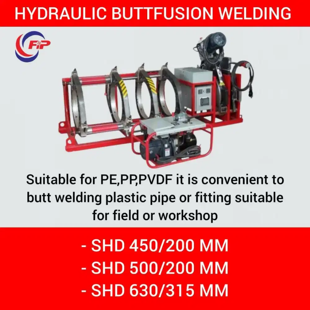 HYDRAYLIC BUTTFUSION WELDING 200