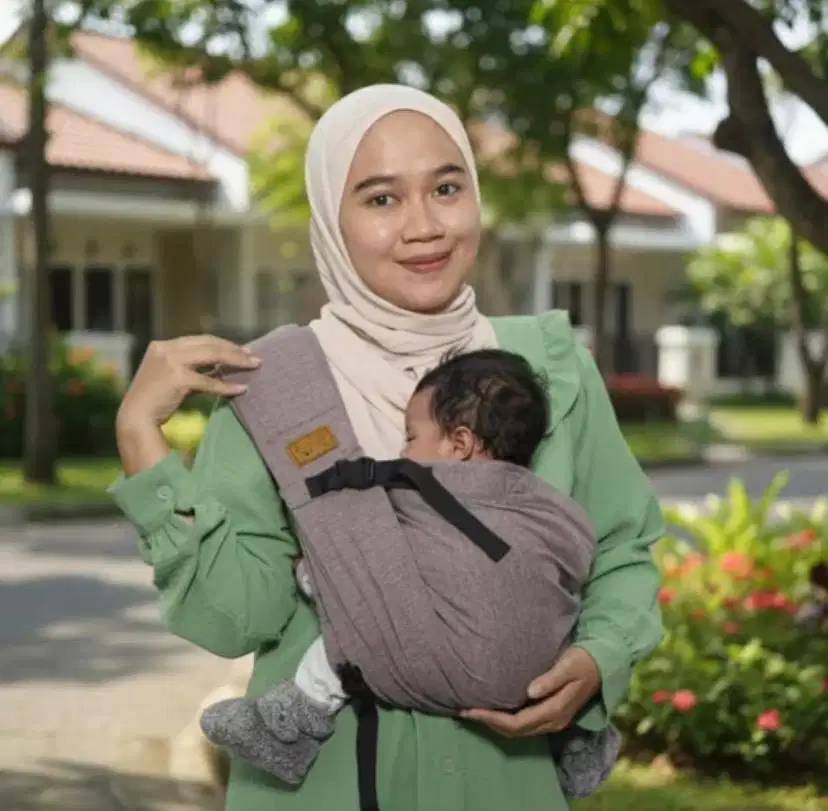 Dijual Gendongan Cuddle Me Geosfit Spessa Brown