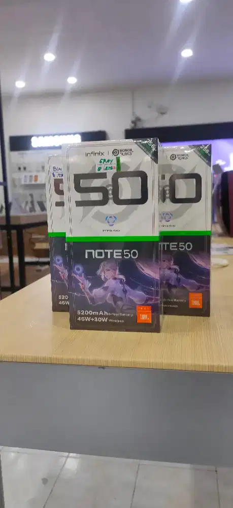 PROMO GEDEN INFINIX NOTE 50 RAM 8/256