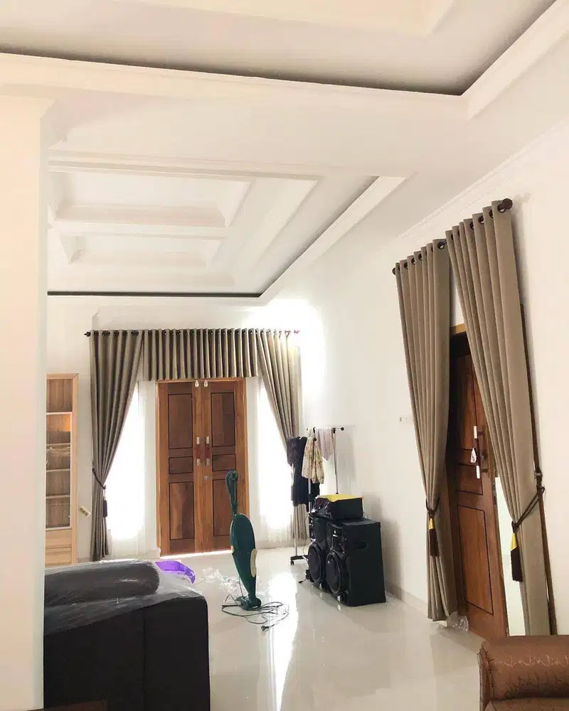 Cod Tirai Gorden Jendela Gordyn Mewah Hordeng Model Terbaru Murah