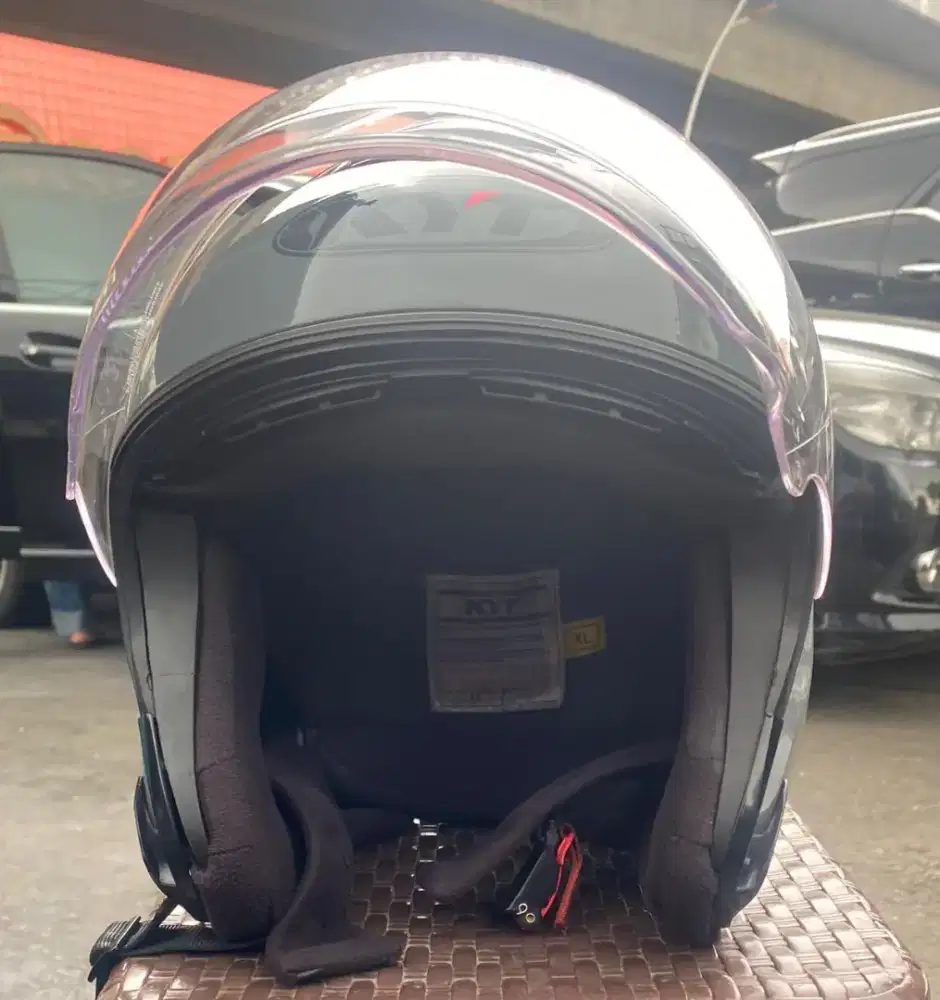 Helm kyoto grey glossy XL