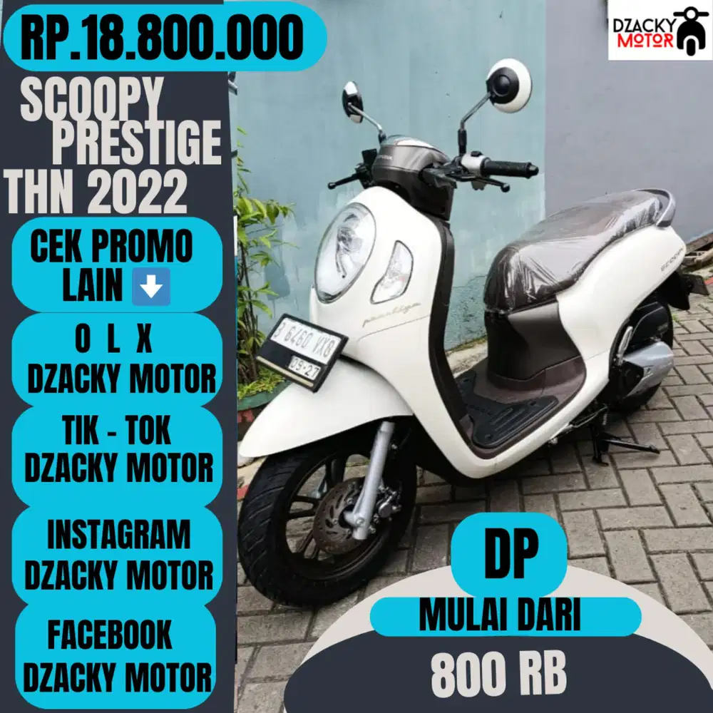 SCOOPY PRESTIGE THN 2022