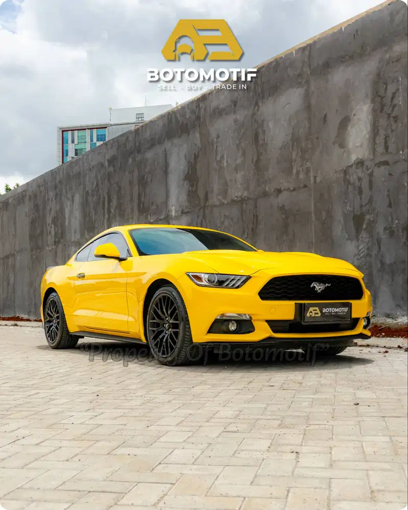 Ford Mustang 2.3 Ecoboost Fastback 2016 Yellow